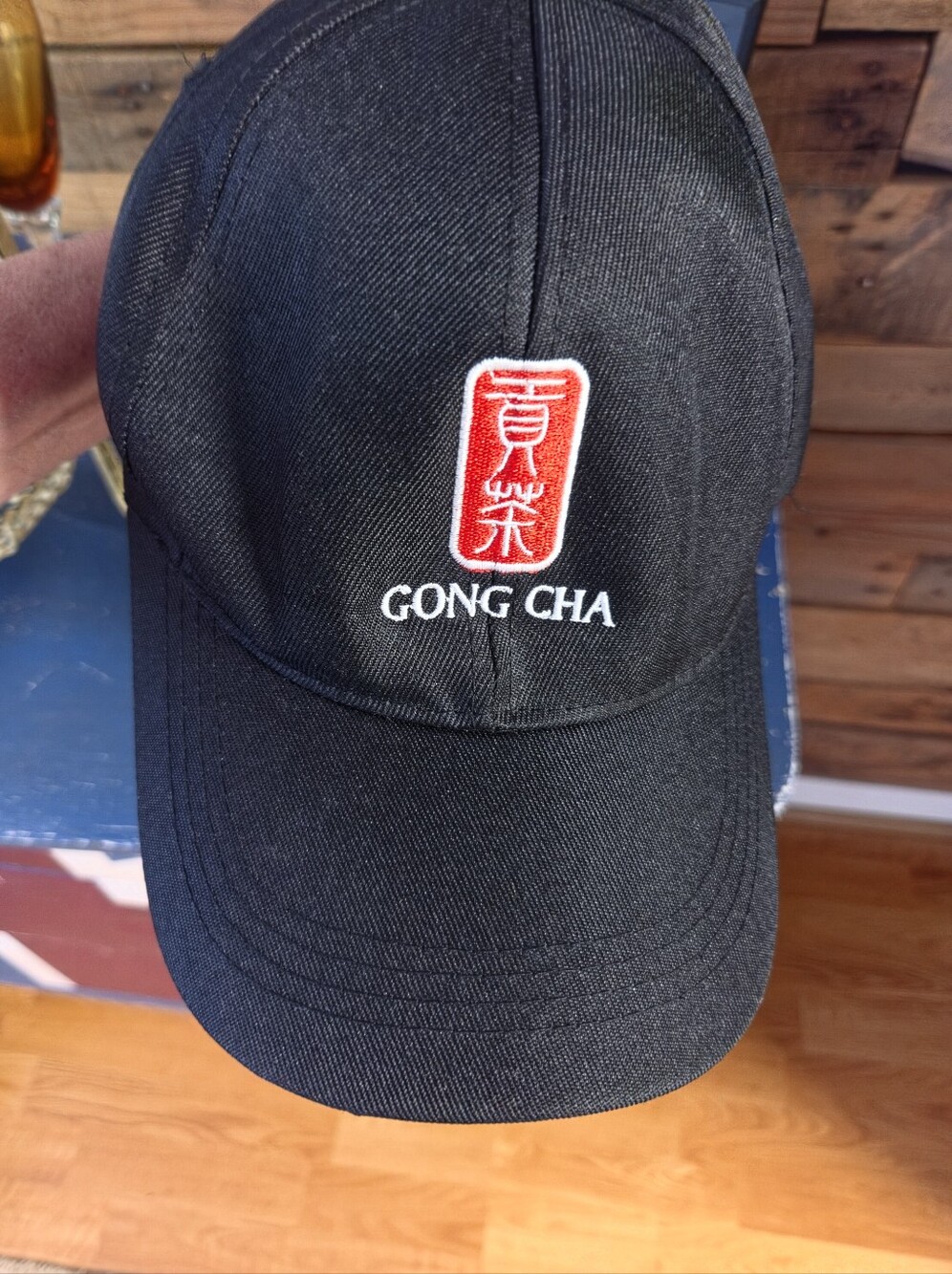 Black Logo Baseball Cap